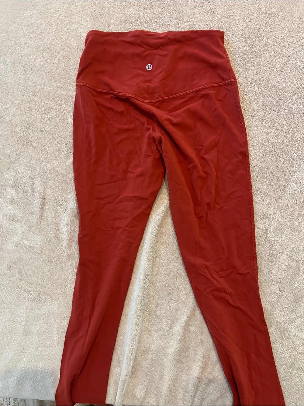 lululemon athletica Flare Red Leggings